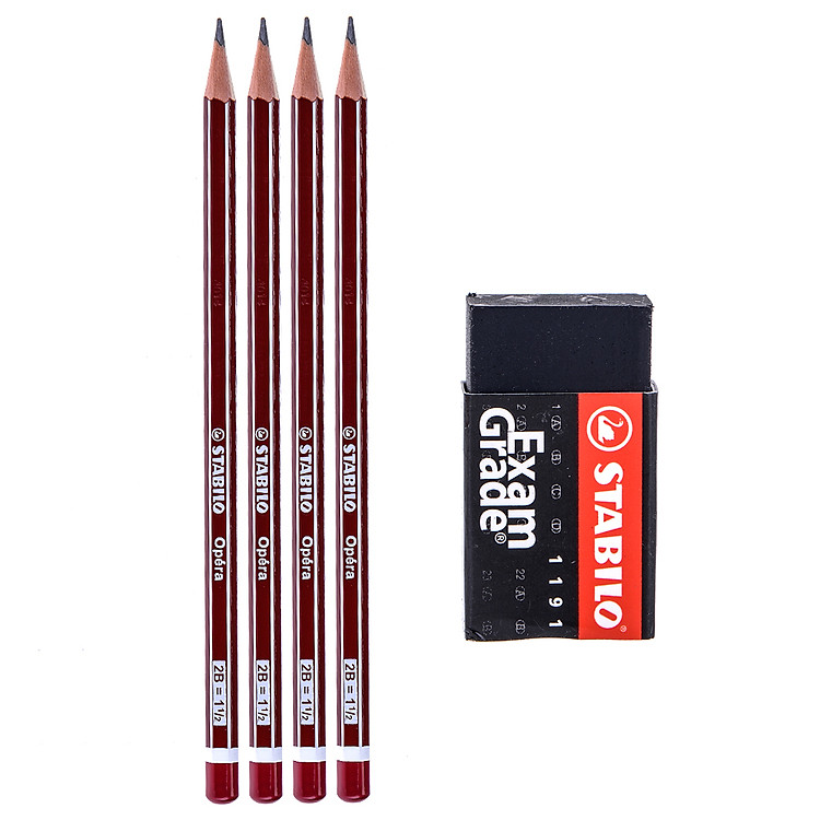 Combo Stabilo PC285 x 4 + ER191E - PC285-C4