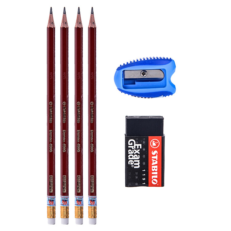 Combo Stabilo PC4906 x 4 + ER191E + PS4521 - PC4906-C4A