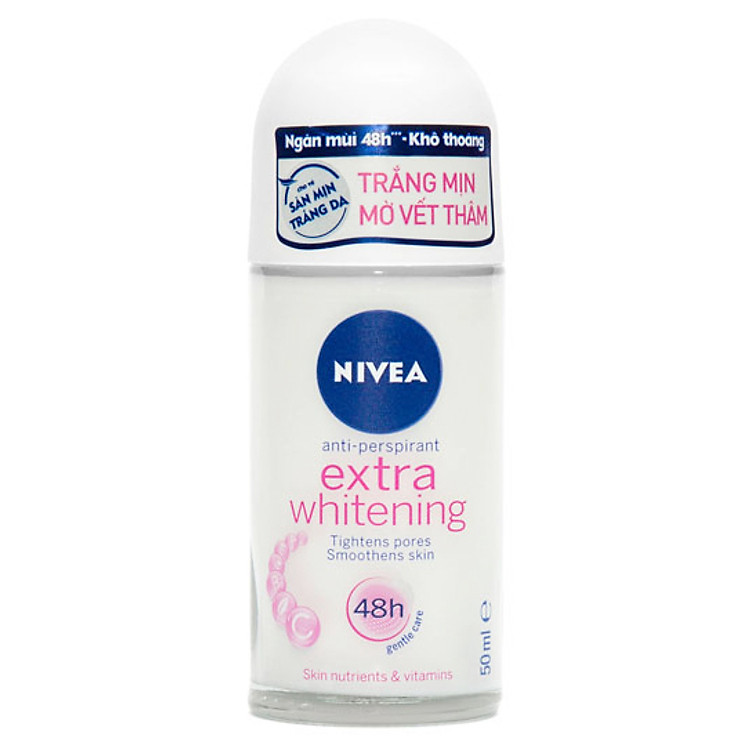 Lăn Ngăn Mùi Nivea Trắng Mịn Mờ Vết Thâm 83747 (50ml)