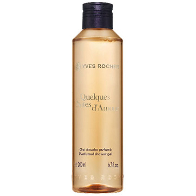 Gel Tắm Hương Nước Hoa Yves Rocher Quelques Notes D’Amour (200ml) - Y102250