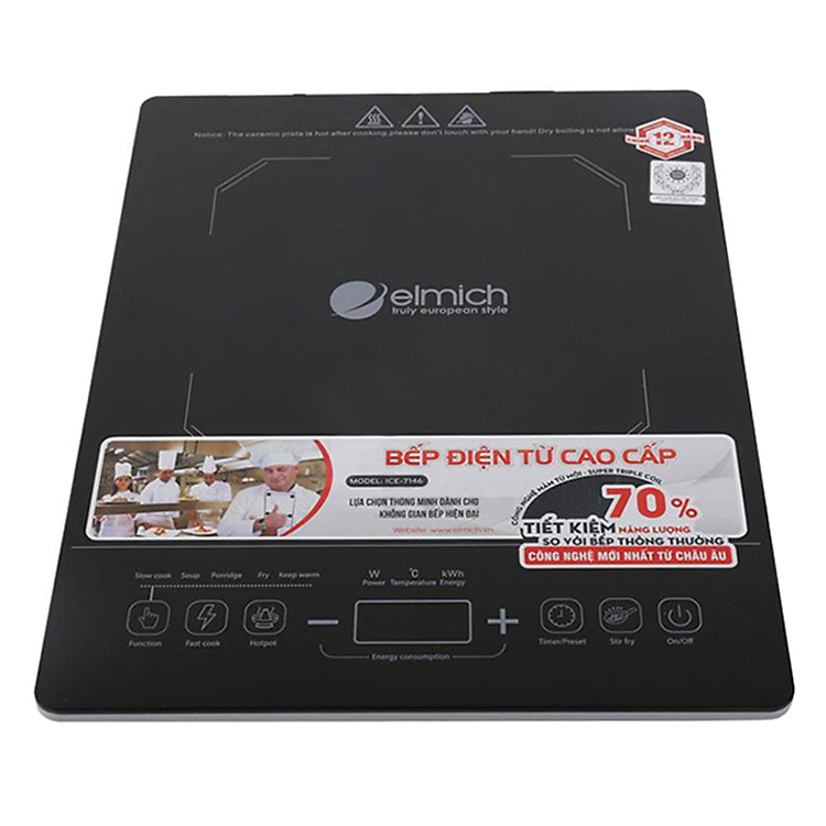 Bếp Điện Từ Elmich ICE-7146 - Hàng chính hãng