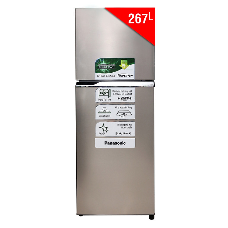 Tủ Lạnh Inverter Panasonic NR-BL307XNVN (267L) - Hàng chính hãng