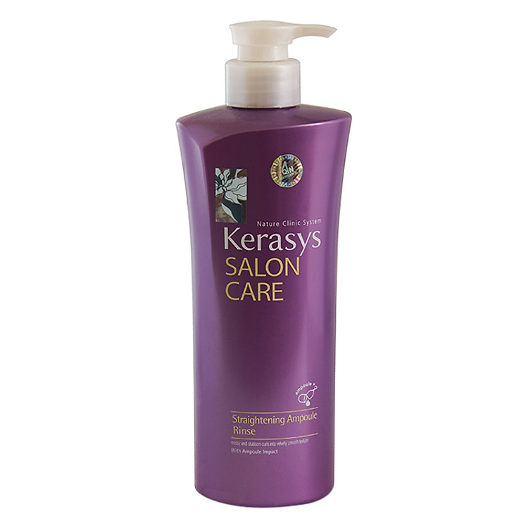 Dầu Xả Cao Cấp Làm Suôn Mượt Tóc Kerasys Salon Care Straightening Ampoule Conditioner (600ml)