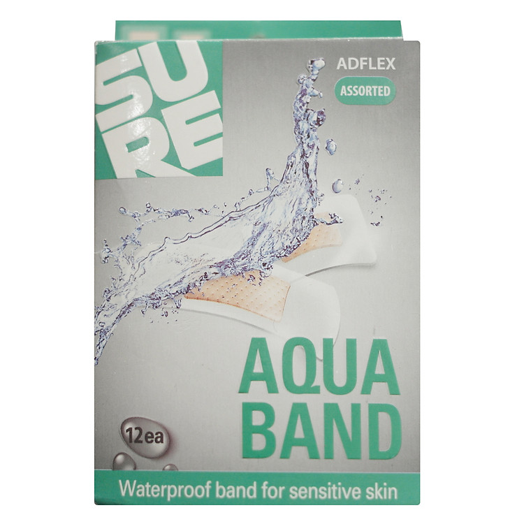 Băng Cá Nhân Chống Thấm Nước Aqua Adflex Young Chemical 20g