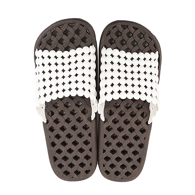 Dép Nhựa Trẻ Em Shabath Hàn Quốc SA08617 – Trắng Nâu