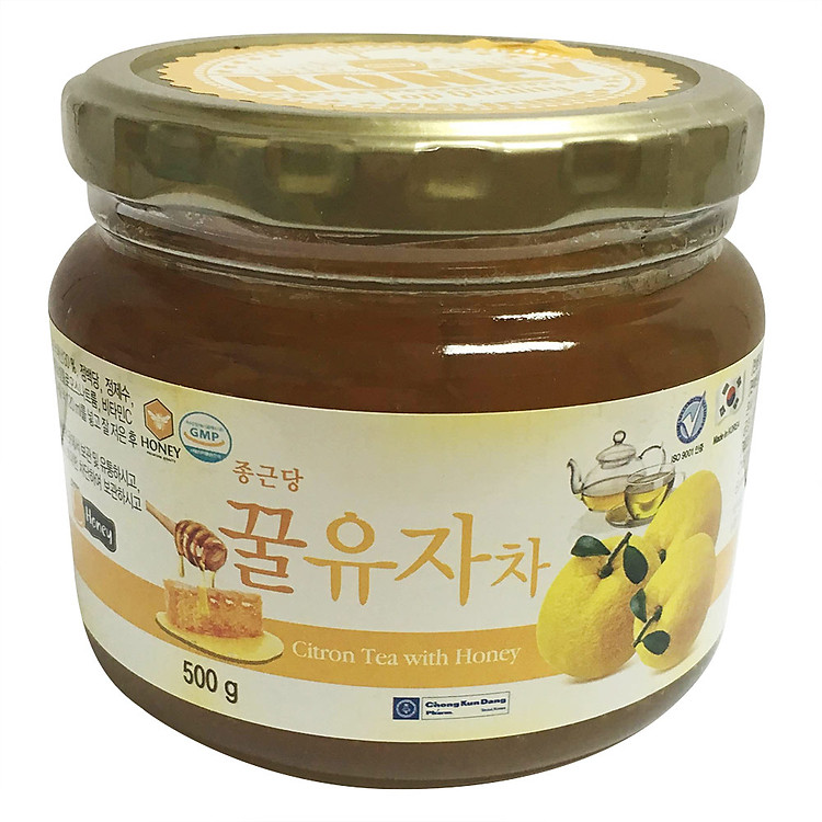 Mật Ong Chanh Ginseng House - Citron Tea With Honey Hộp 500g