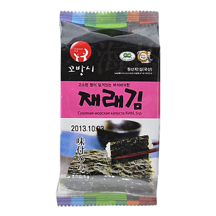 Rong Biển Jaerae (Lốc 3 gói x 5g)