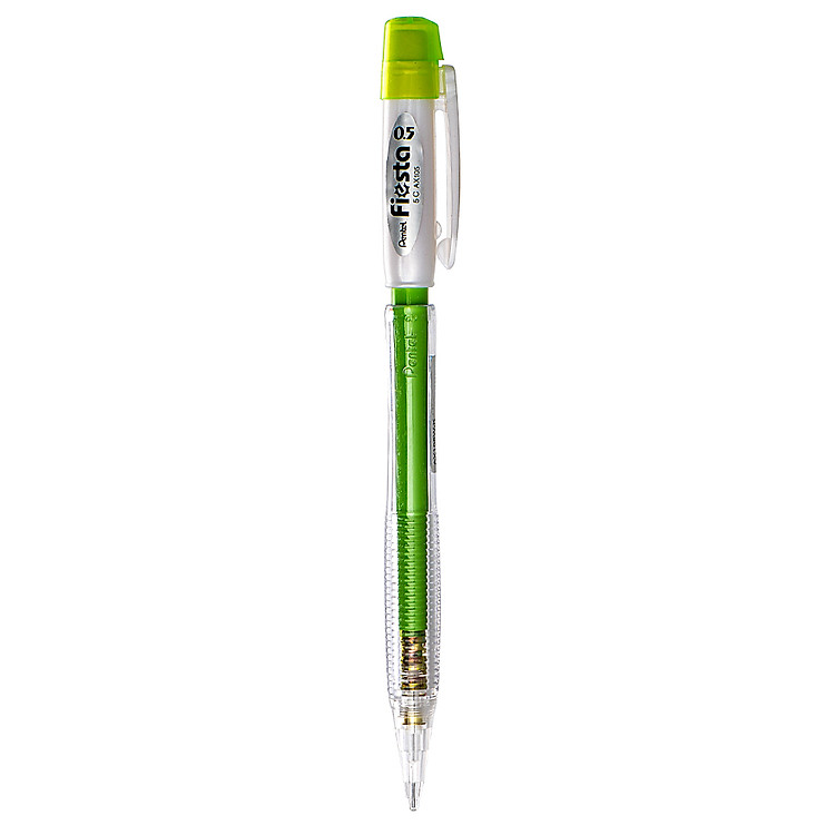 Bút Chì Kim Bấm Pentel 0.5mm Có Tẩy (Vỏ Trắng) - AX105W