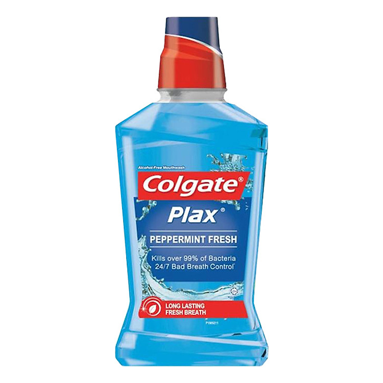 Nước Súc Miệng Colgate Plax Peppermint Bạc Hà The Mát (500ml) - 1525375