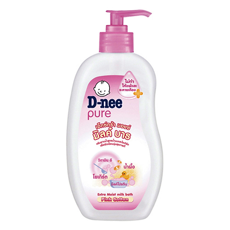 Sữa Tắm Chứa Sữa D-nee - 380ml (Hồng)