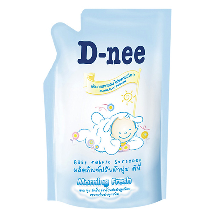 Dung Dịch Xả Quần Áo Cho Bé D-nee - Túi 600ml (Xanh)