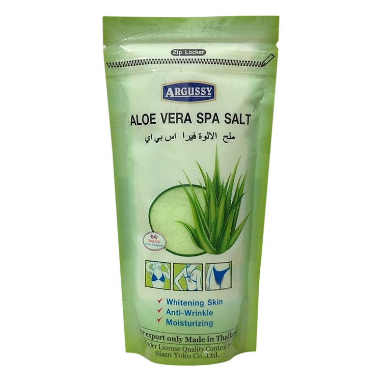 Muối Lấy Da Chết Spa Lô Hội Argussy 300g