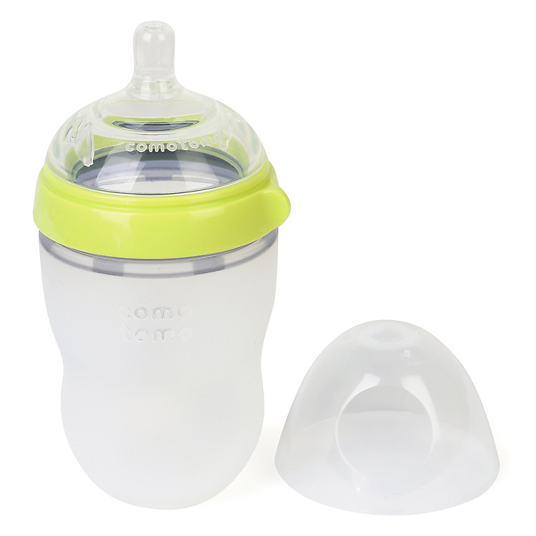 Chọn mua tại Shopee: Bình Sữa Silicone Comotomo CT00013 250ml - Xanh mua giá tốt nhất tại Shop Mall
