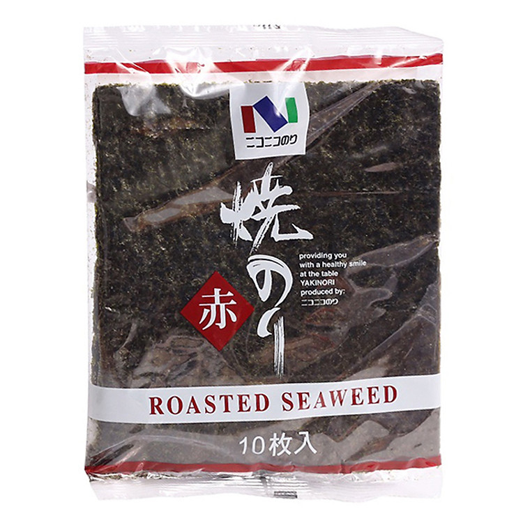 Rong Biển Khô Cuốn Sushi Yaki Aji Gin 10 Lá (27g/ Gói)