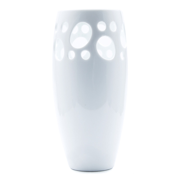 Lọ Cúp Khoét Gốm Sứ Bát Tràng - L522