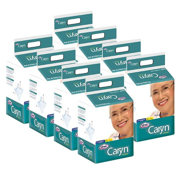 Combo 8 Tấm Lót Caryn Dành Cho Người Lớn L10 Size L (10 Miếng)