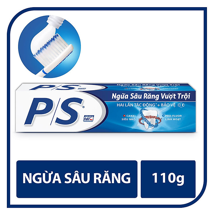 Kem Đánh Răng P/S Ngừa Sâu Răng Vượt Trội 110g - 21123910