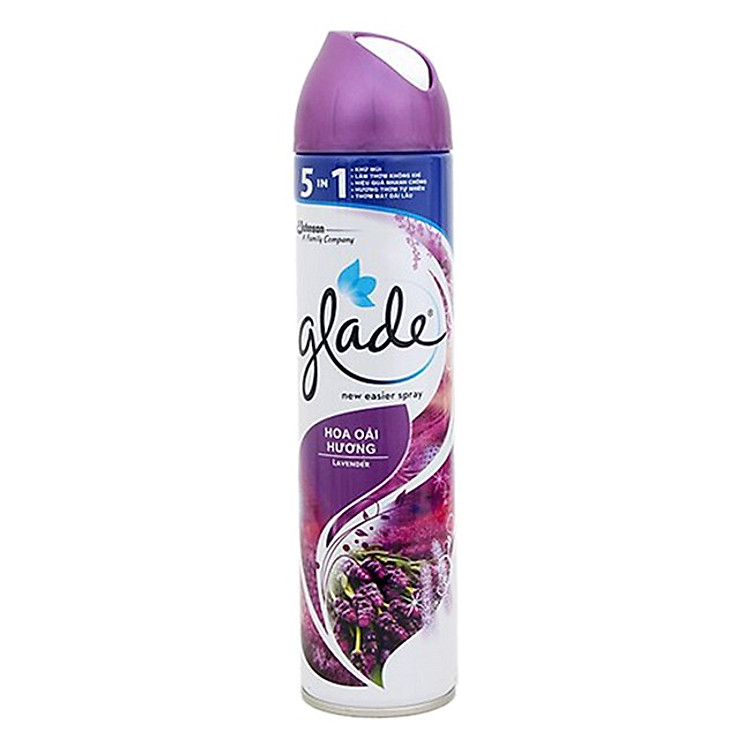 Xịt Phòng Glade Hương Lilac (280ml)