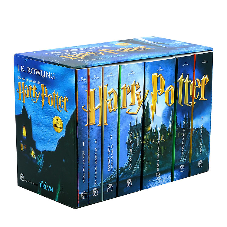 Sách Boxset Harry Potter - Tiếng Việt (Trọn Bộ 7 Tập - Phiên Bản Độc Quyền Tại Tiki)