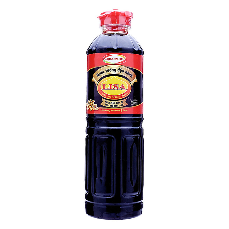 Nước Tương Đậu Nành Lisa 500ml