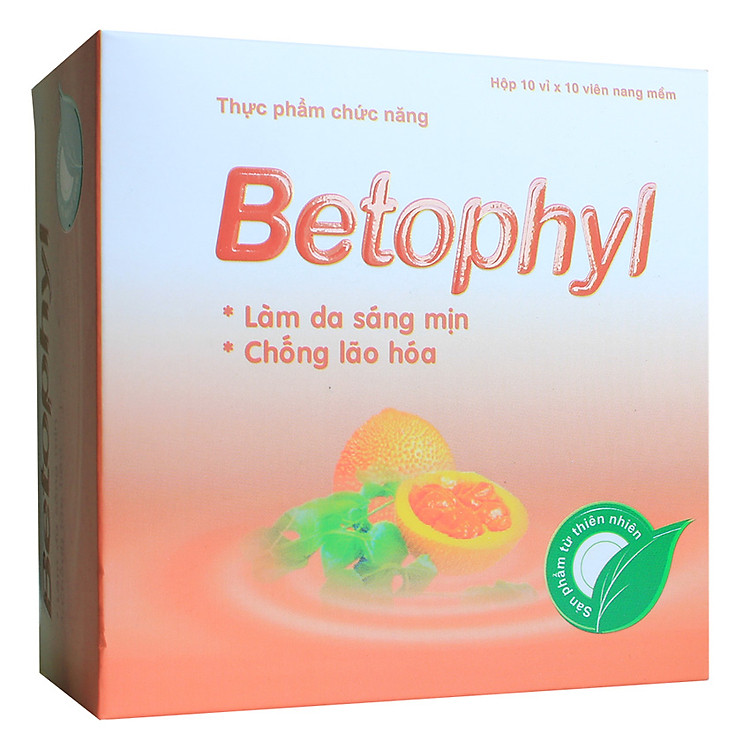 Thực Phẩm Chức Năng Bytophyl Viên Nang Mềm Làm Da Sáng Mịn Chống Lão Hóa (Hộp 10 Vỉ)