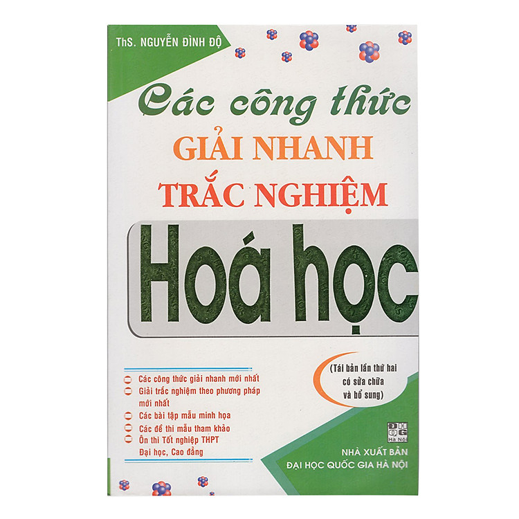 Sách Các Công Thức Giải Nhanh Trắc Nghiệm Hóa Học (Tái Bản)