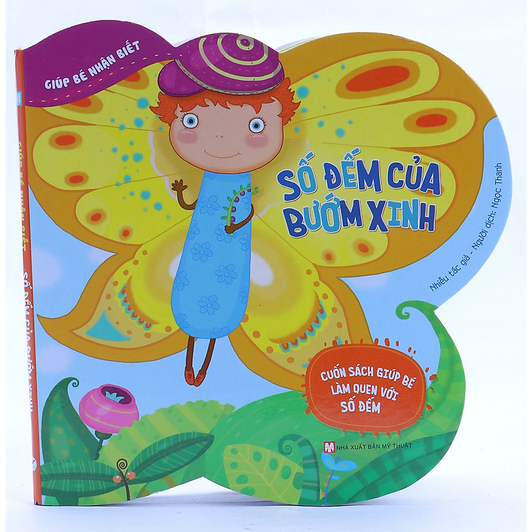 Sách Giúp Bé Nhận Biết - Số Đếm Của Bướm Xinh