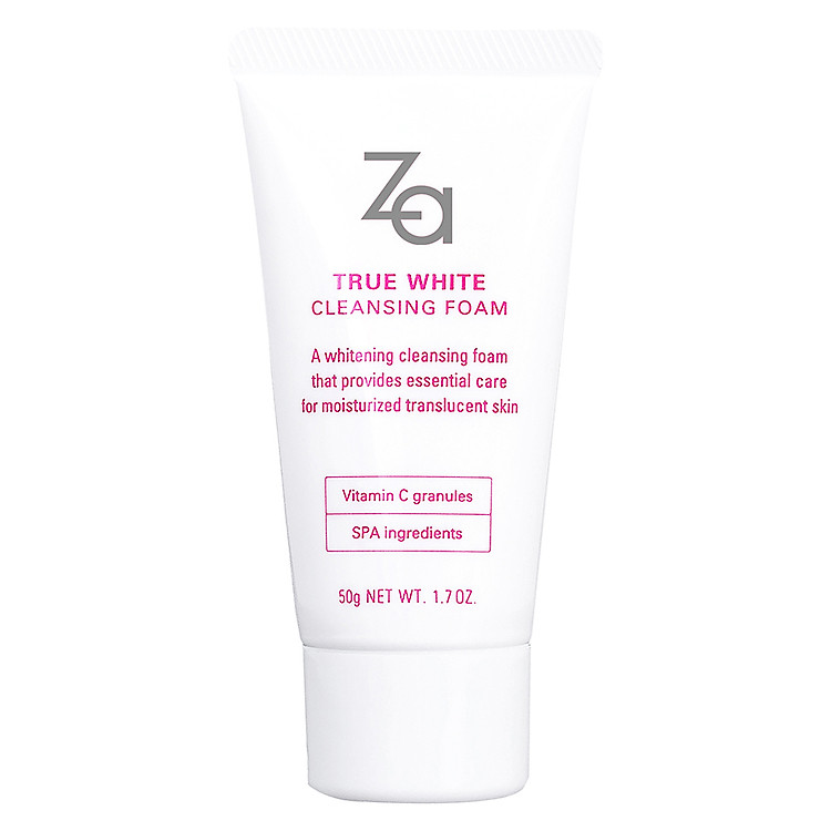 Sữa Rửa Mặt Tạo Bọt Làm Sáng Da Za True White Ex Cleansing Foam 50ml - 40576