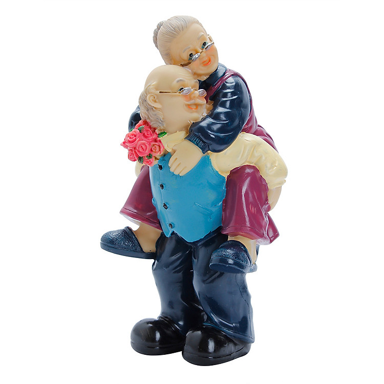 Tượng Ông Bà Cõng Nhí 0381