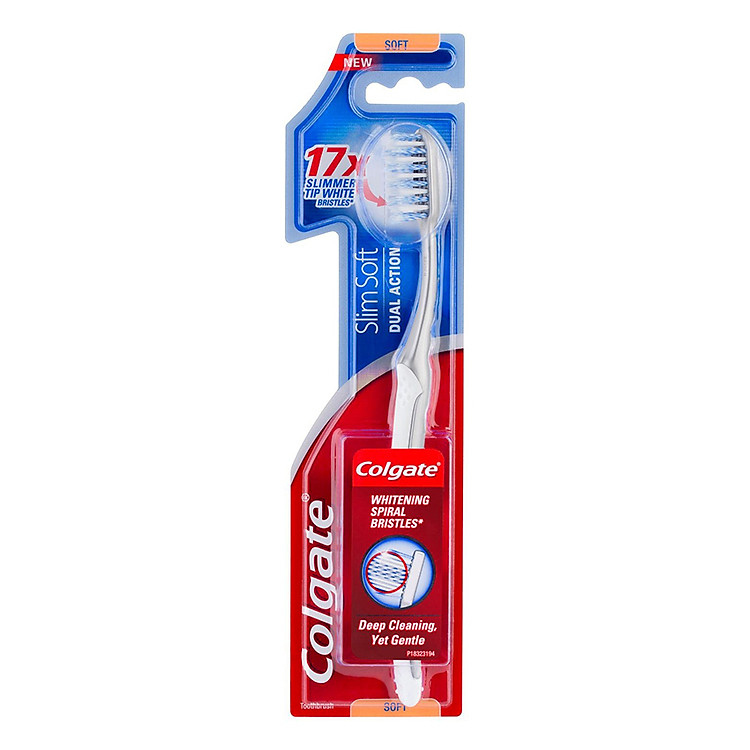 Bàn Chải Đánh Răng Colgate Slimsoft Dual Action Siêu Mềm Mảnh - 183902114