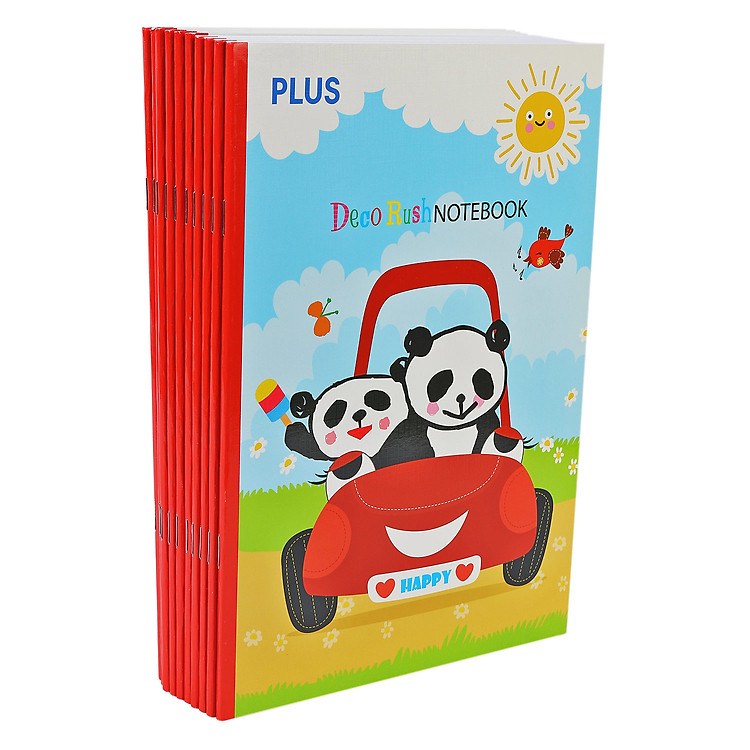 Tập Kẻ Ngang Plus B5 72 Trang Deco Rush 88-V09