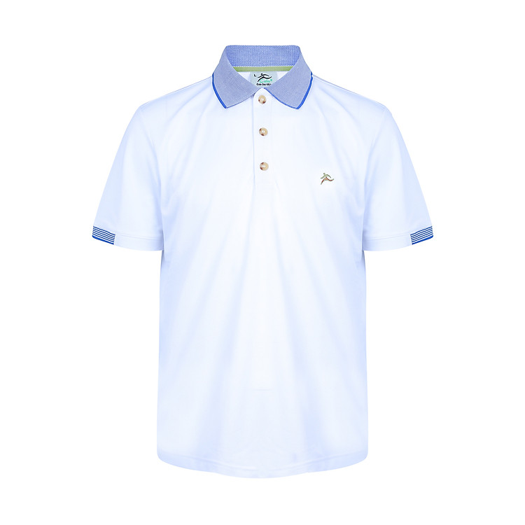 Áo Thun Nam Spandex Cổ Dệt Sọc Colo CL2525258