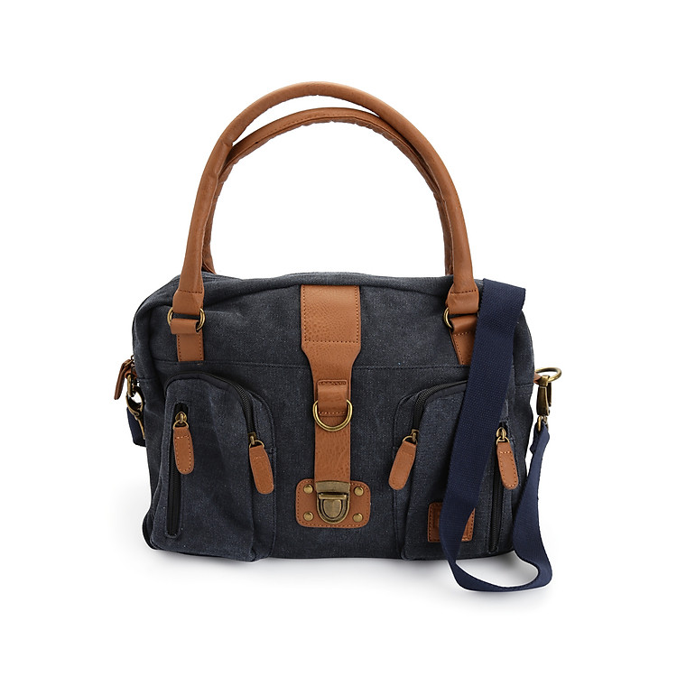 Túi Xách Snow Flower Rock Da Mood 918-15 - Xanh Navy