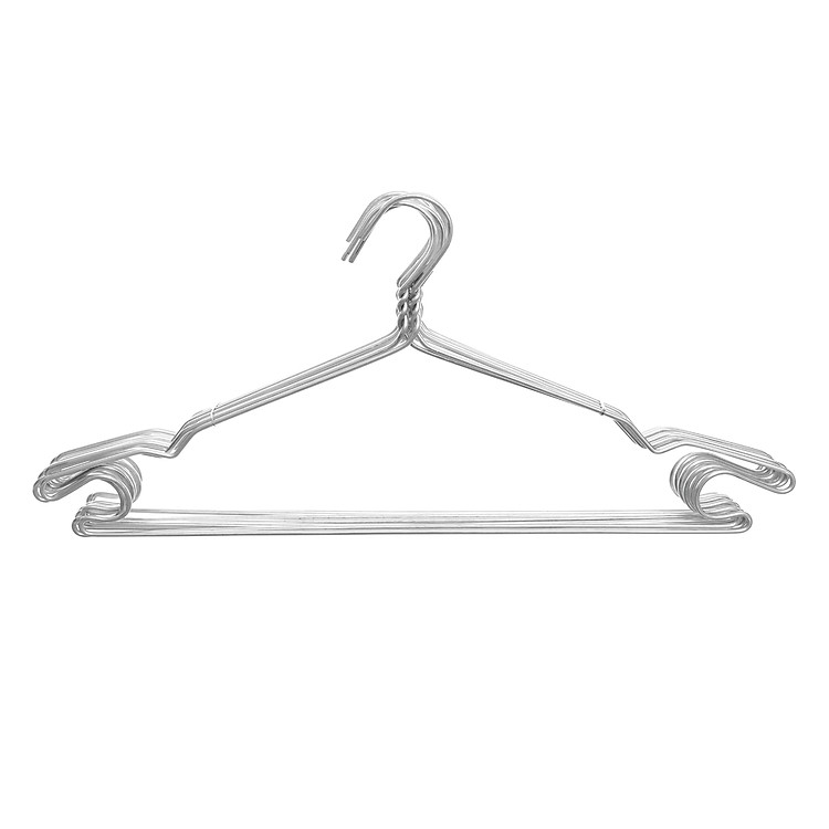 Bộ 10 Móc Áo Nhôm Omega - 8936060490326 - 45cm