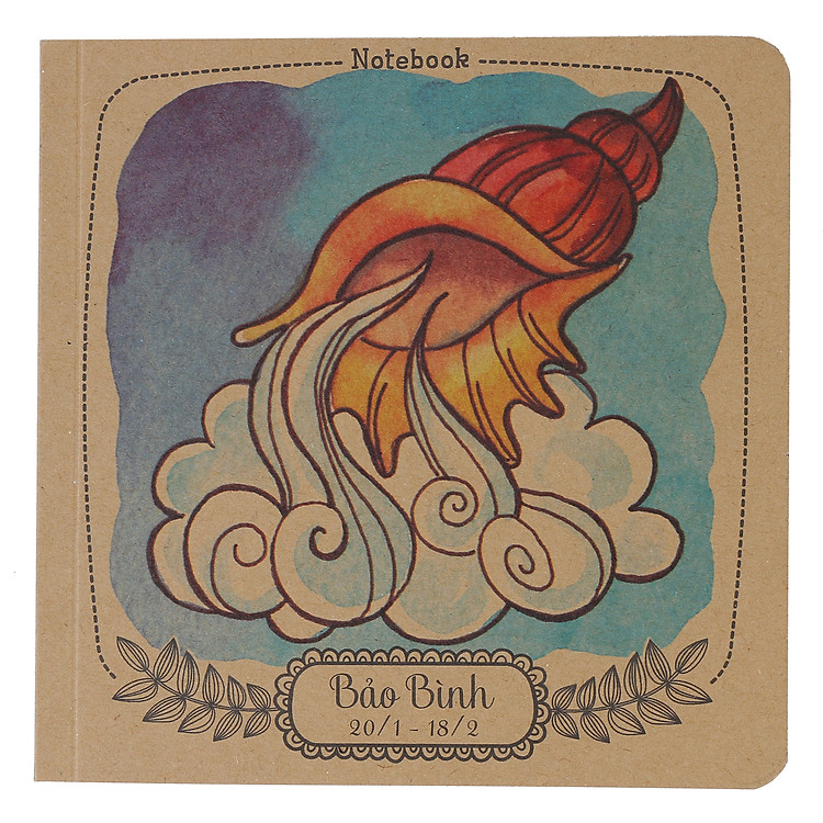 Sổ Notebook Minh Long - 12 Cung Hoàng Đạo - Bảo Bình