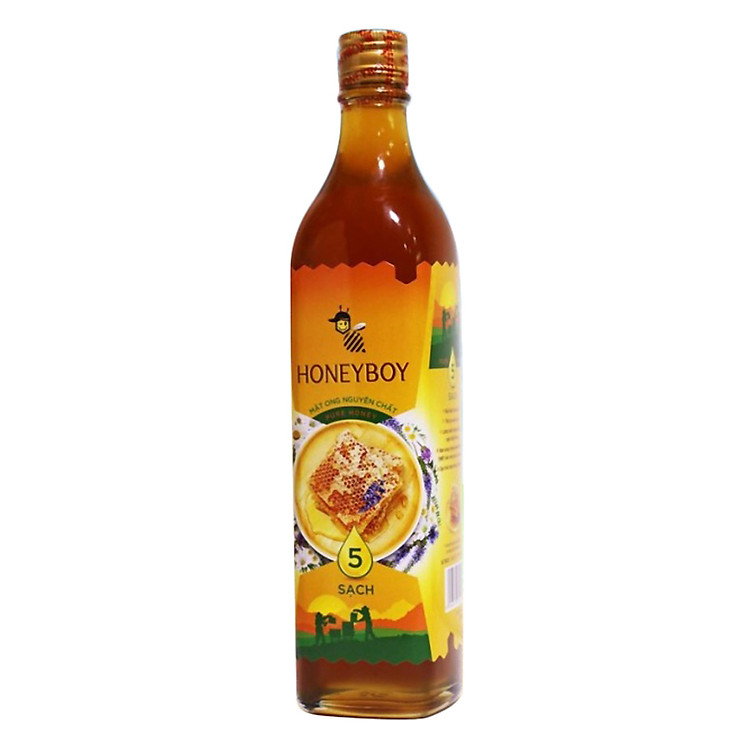Thực Phẩm Chức Năng Mật Ong Thiên Nhiên 5 Sạch Honeyboy (500ml)