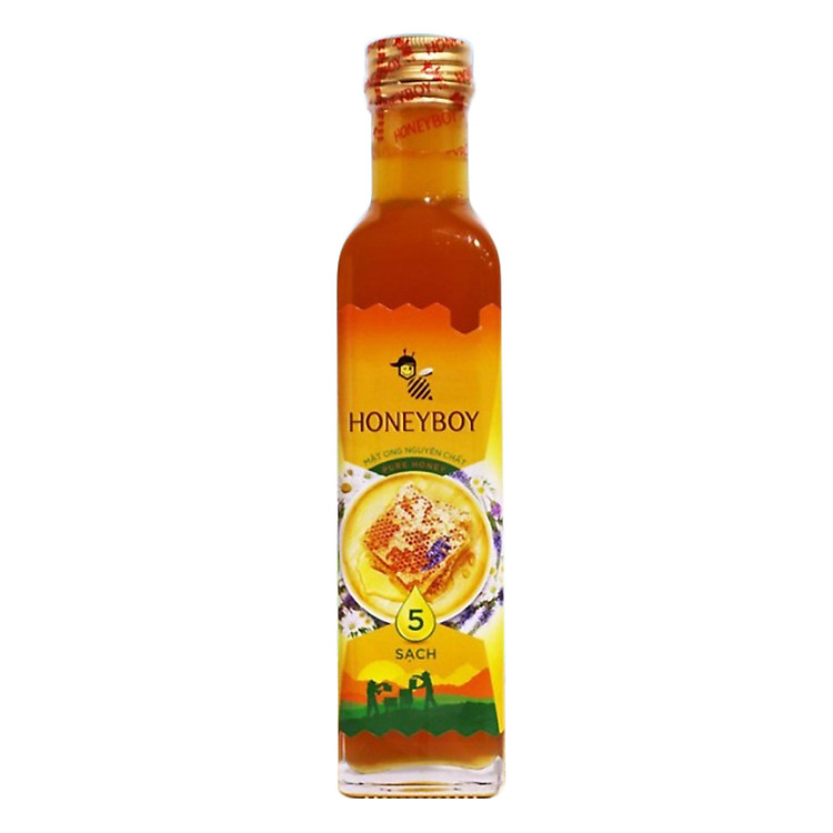 Thực Phẩm Chức Năng Mật Ong Thiên Nhiên 5 Sạch Honeyboy (250ml)