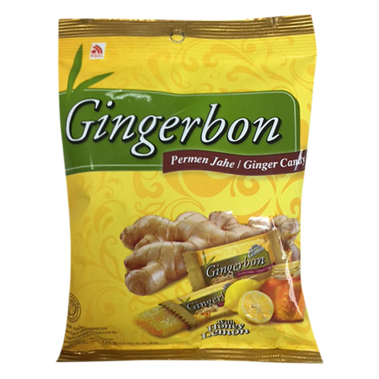 Kẹo Gừng Chanh Mật Ong Gingerbon (125g)
