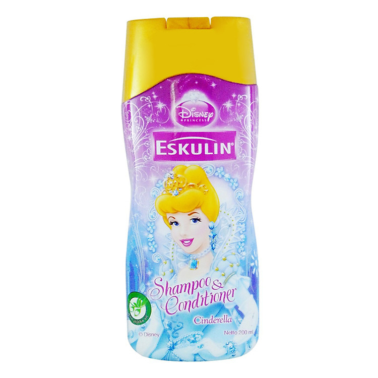 Dầu Gội Xả Eskulin Lọ Lem Cinderella (200ml)