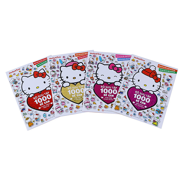 Hello Kitty – Bộ Sưu Tập 1000 Đề Can