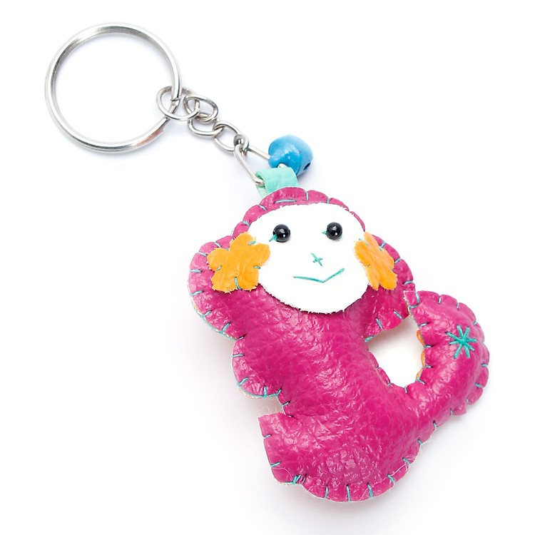 Móc Khoá Thái Lan Đính Hoa - Khỉ Mẫu 2