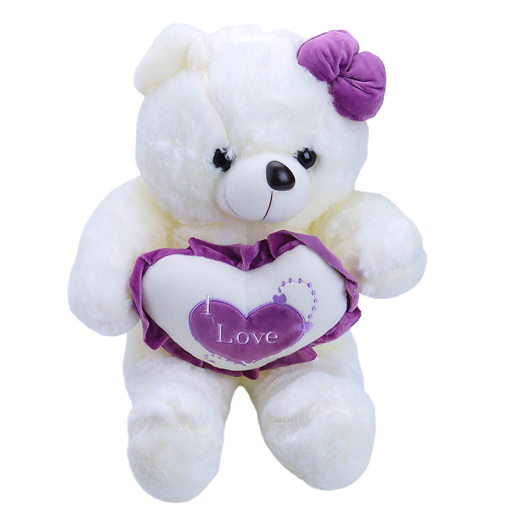 Thú Bông Gấu Ôm Tim Nhỏ 0120 - Mẫu 1