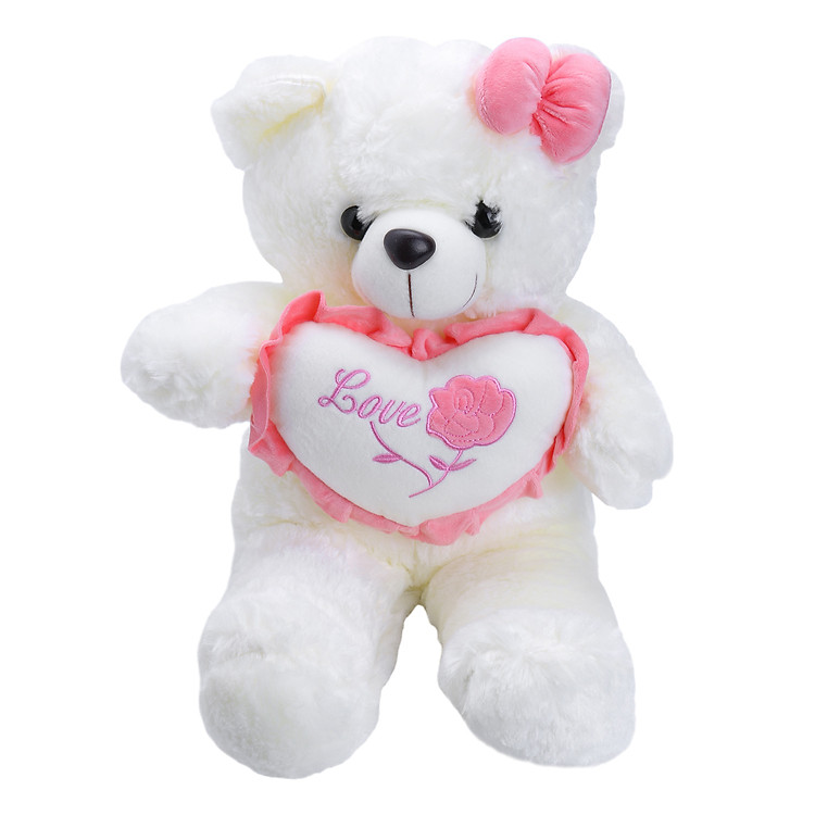 Thú Bông Gấu Ôm Tim Nhỏ 0120 - Mẫu 2