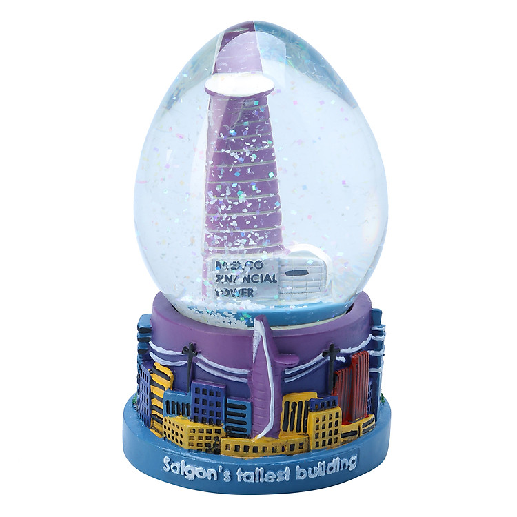 Quả Cầu Tuyết Hình Trứng Bitexco