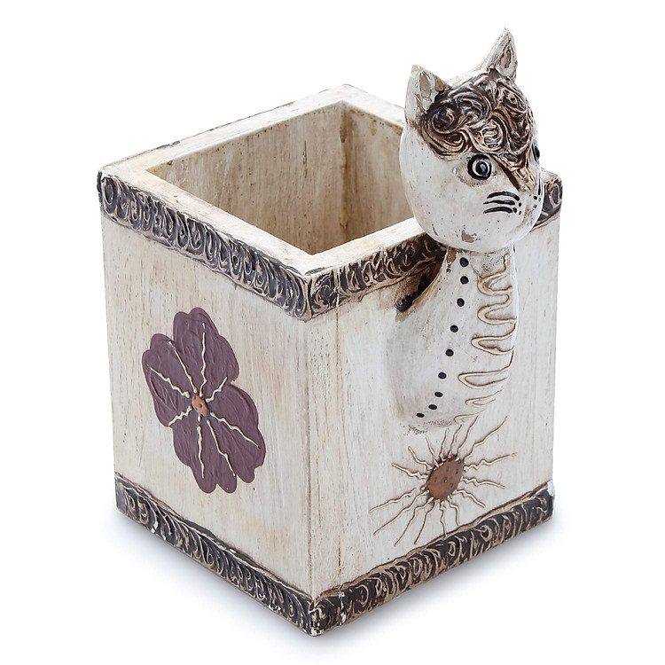 Hộp Cắm Bút Vẽ Nghệ Thuật - Màu Ngẫu Nhiên