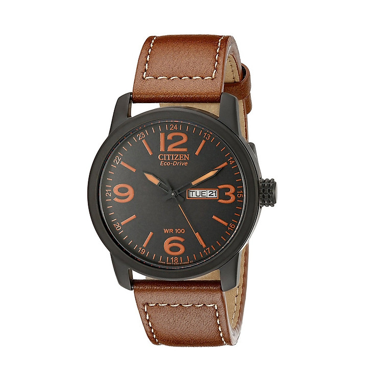 Đồng Hồ Nam Citizen Dây Da BM8475-26E - Mặt Đen