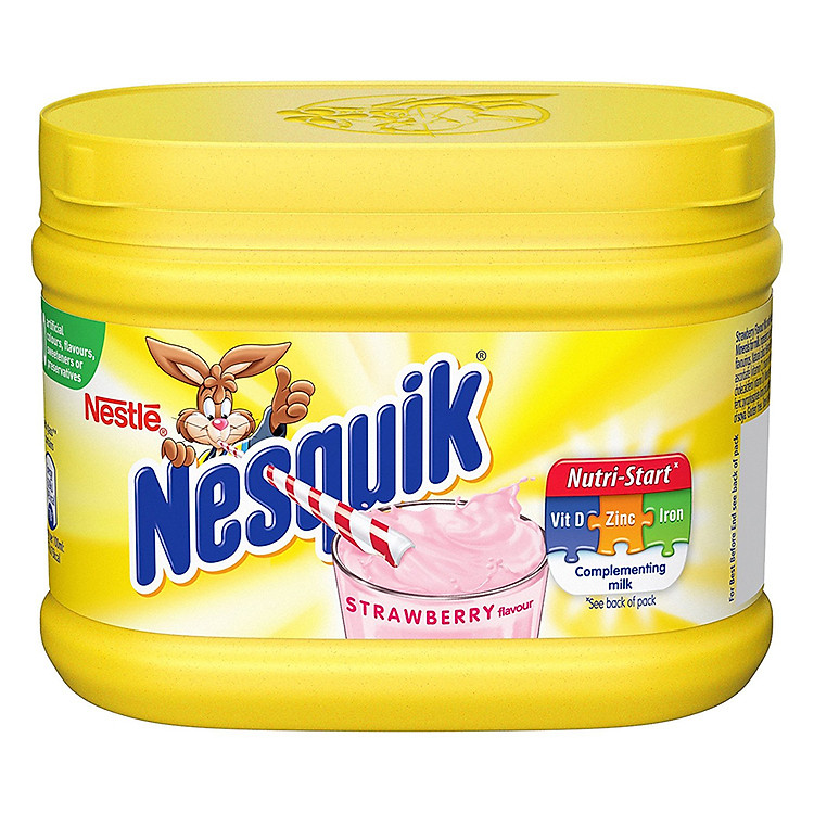 Bột Dinh Dưỡng Nestle Nesquik Hương Dâu (300g)