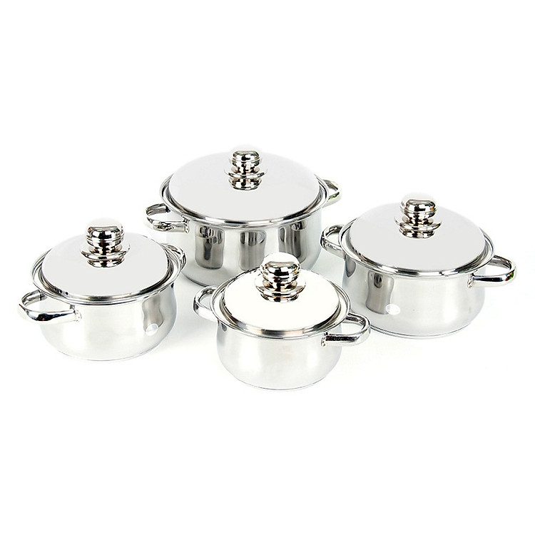 Bộ Nồi Happy Cook Hollow 8 Món HL08C