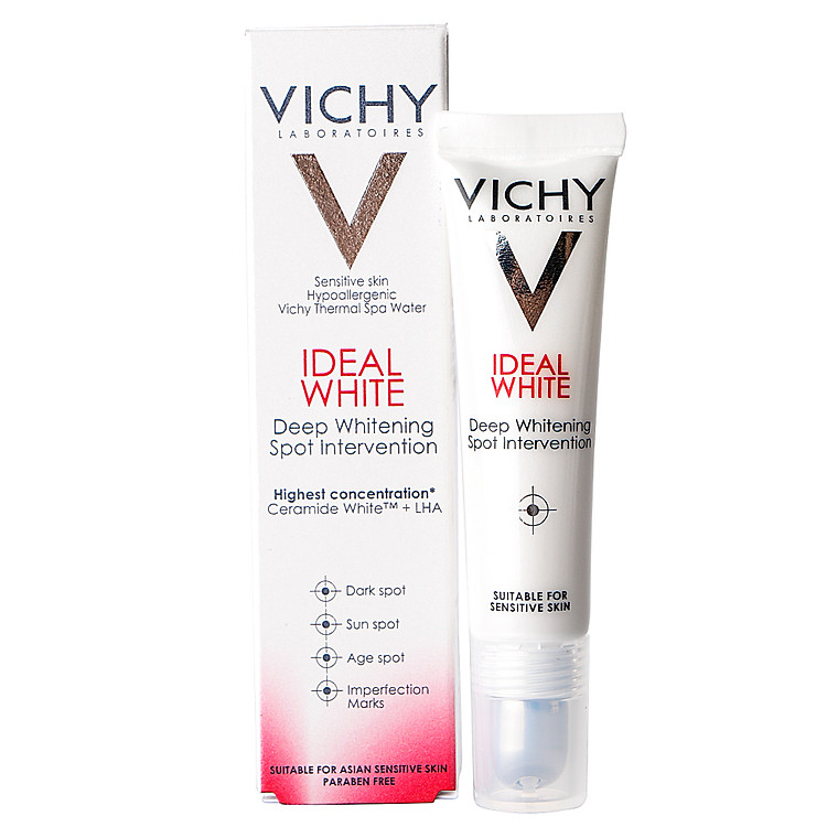 Tinh Chất Dưỡng Trắng Làm Mờ Nám, Tàn Nhang & Vết Thâm Mụn Vichy Ideal White Deep Whitening Spot Intervention - M9440800 (15ml)