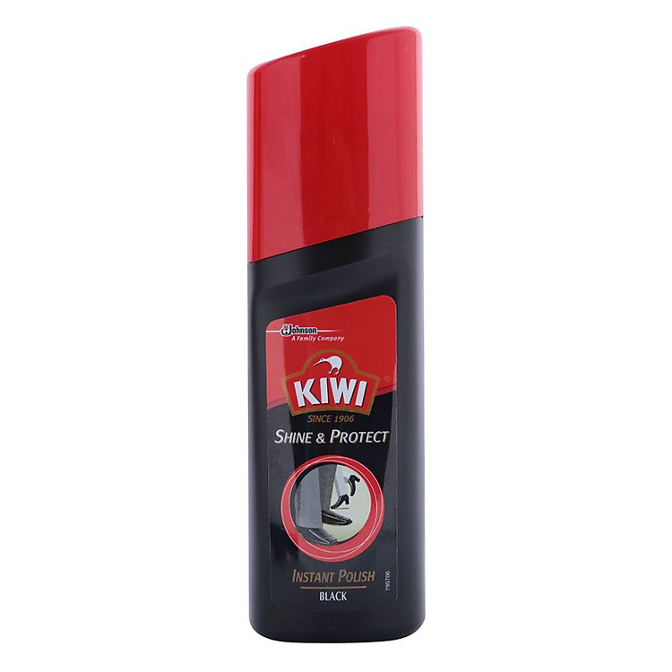 Xi Nước Màu Đen Kiwi Shine & Protect Black 75ml